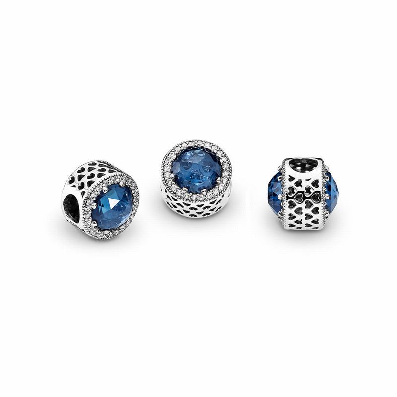 Pandora Sparkling Dark Blue Charm Silver Egypt GK0621957
